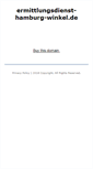 Mobile Screenshot of ermittlungsdienst-hamburg-winkel.de